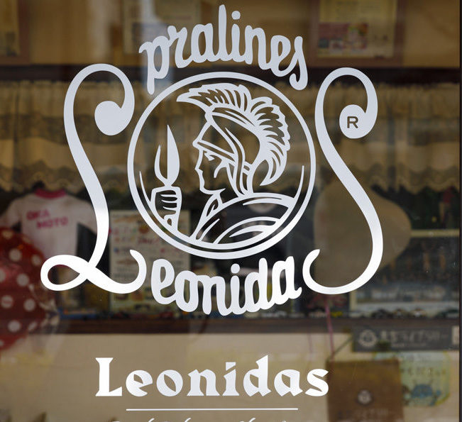 レオニダスチョコレートのロゴ