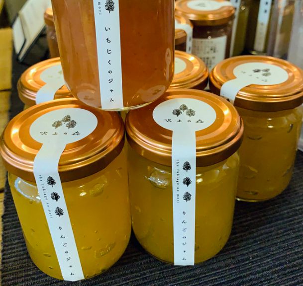 吹上の森六甲店で売られているフルーツジャム