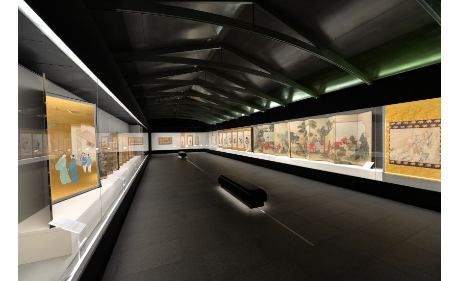 福田美術館の内観