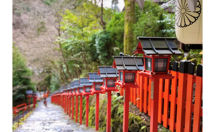 貴船神社の参道