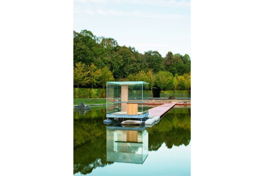 杉本博司《硝子の茶室 聞鳥庵（モンドリアン）》