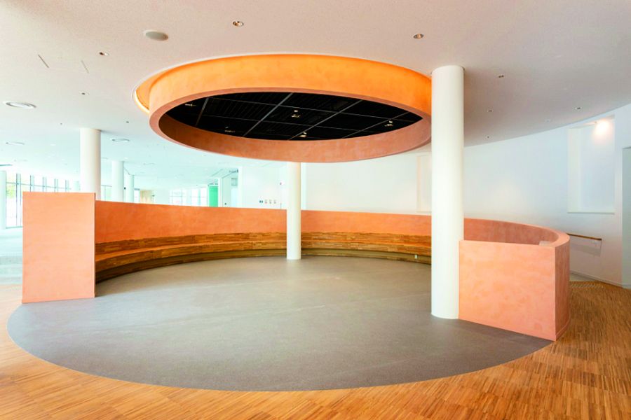 体験型の企画が催されるアトリエ