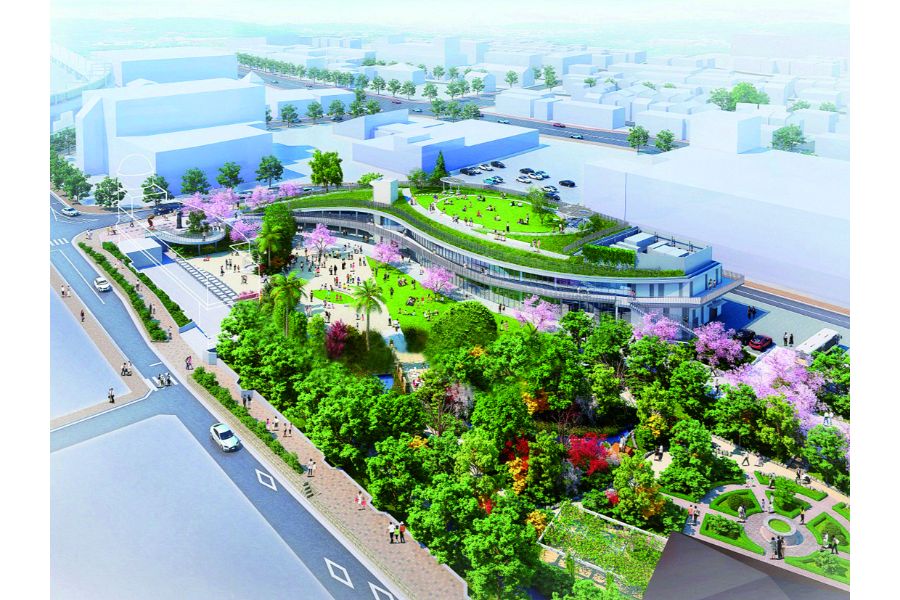 宝塚文化芸術センターパース図