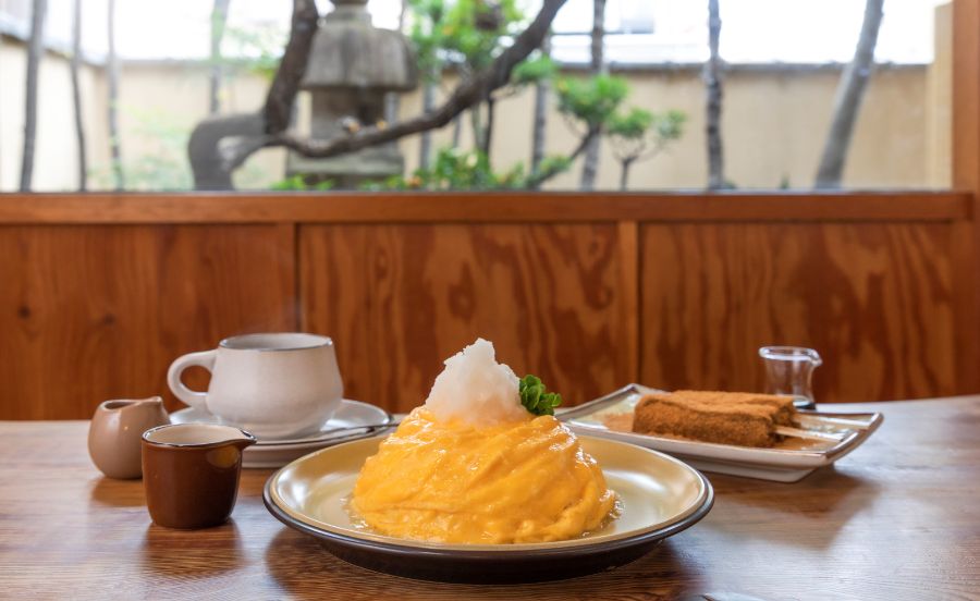 【京都で人気】トロトロ卵が絶品！隠れ家的和カフェのオムライス