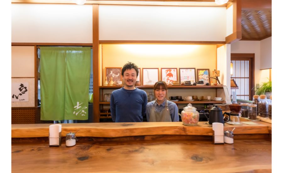 志なcafeの吉川さんご夫婦