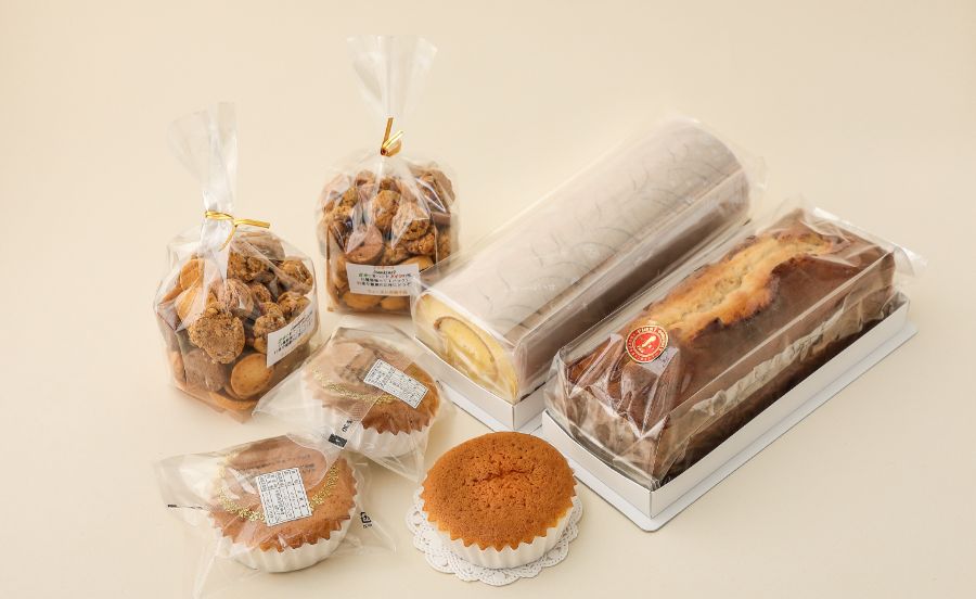 マドレーヌなどの焼き菓子