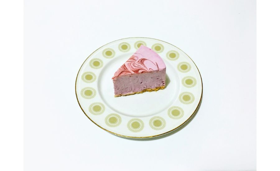 チーズケーキのカット