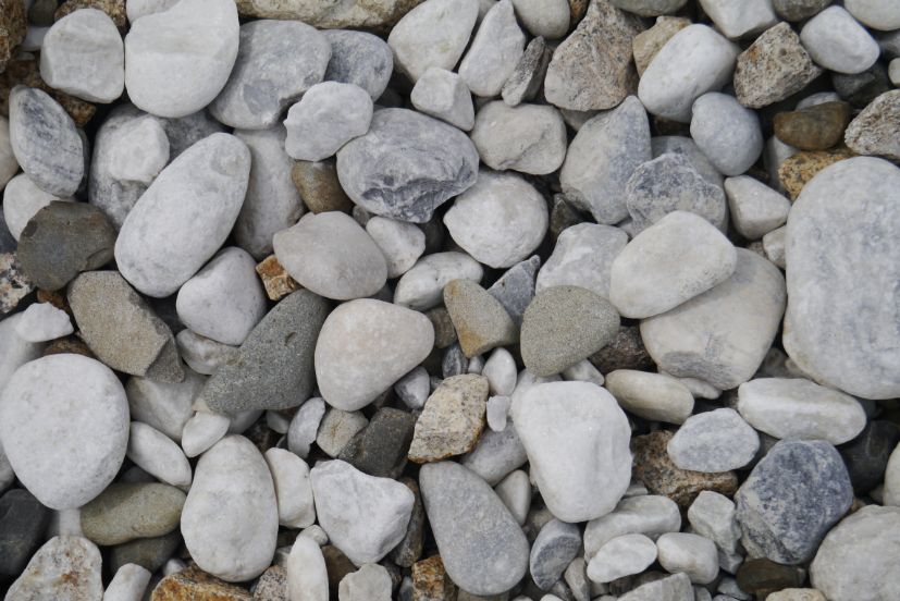 大理石の玉石のアップ