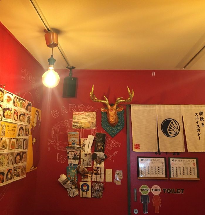 北摂スパイス研究所の店内