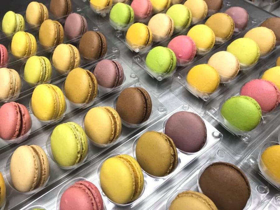 色とりどりのマカロン