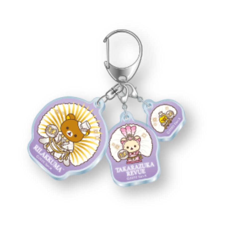 フィナーレを思わせるリラックマたちの豪華なチャーム