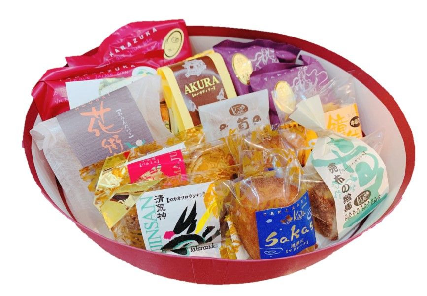 バリエーション豊富な焼き菓子のセット