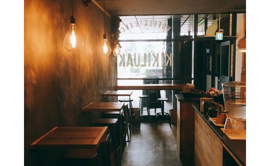 カフェの内観