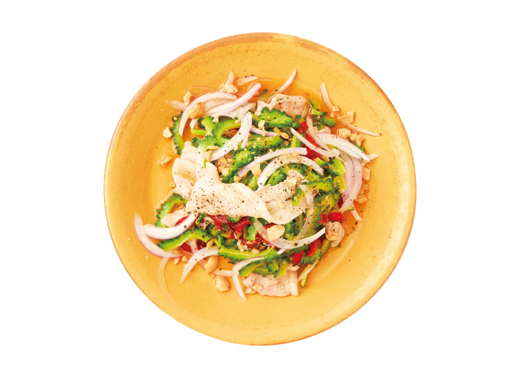 【京都西院】中華のプロが教えるレシピ　シークヮーサードレッシングの温しゃぶサラダ　マンボ飯店