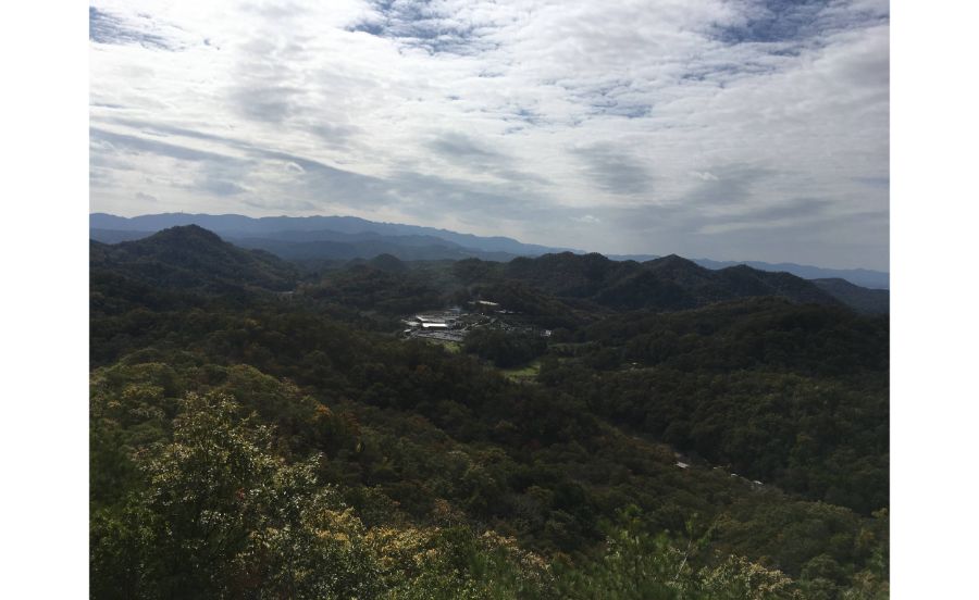 西谷の森公園からの展望