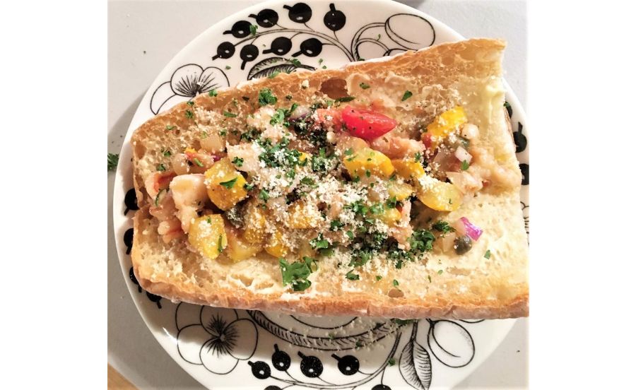 オープンサンド