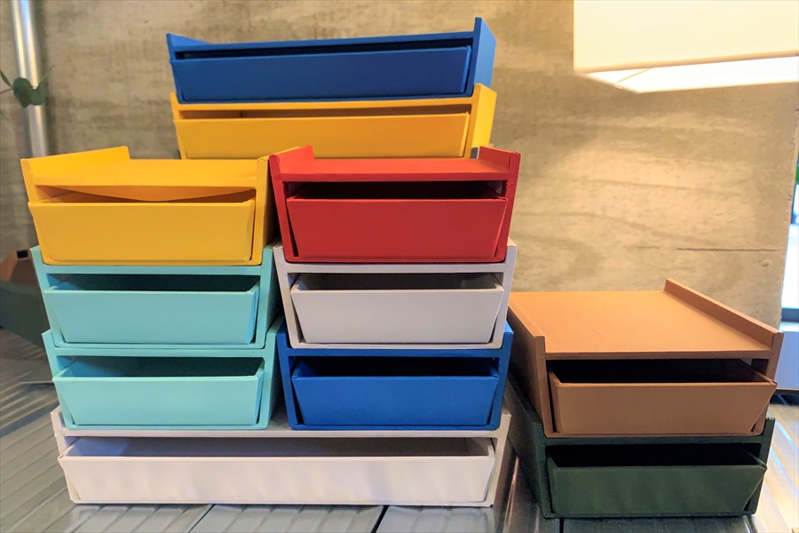 ＆PAPERの紙を使った収納