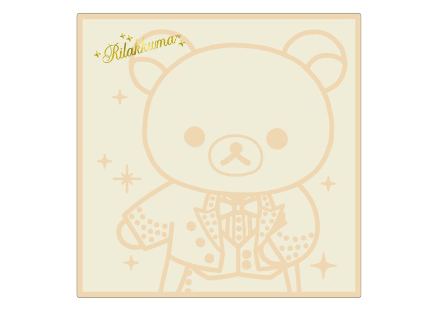 リラックマ宝塚オリジナルベージュのタオル