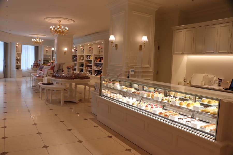 高級感のあるショップ店内