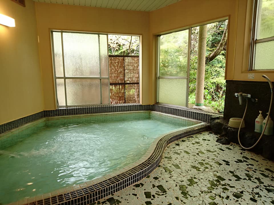 武田尾温泉の浴室