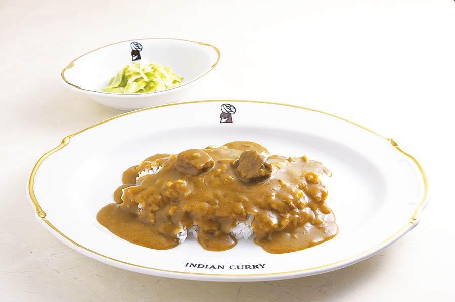 たっぷりルーのかかったカレー