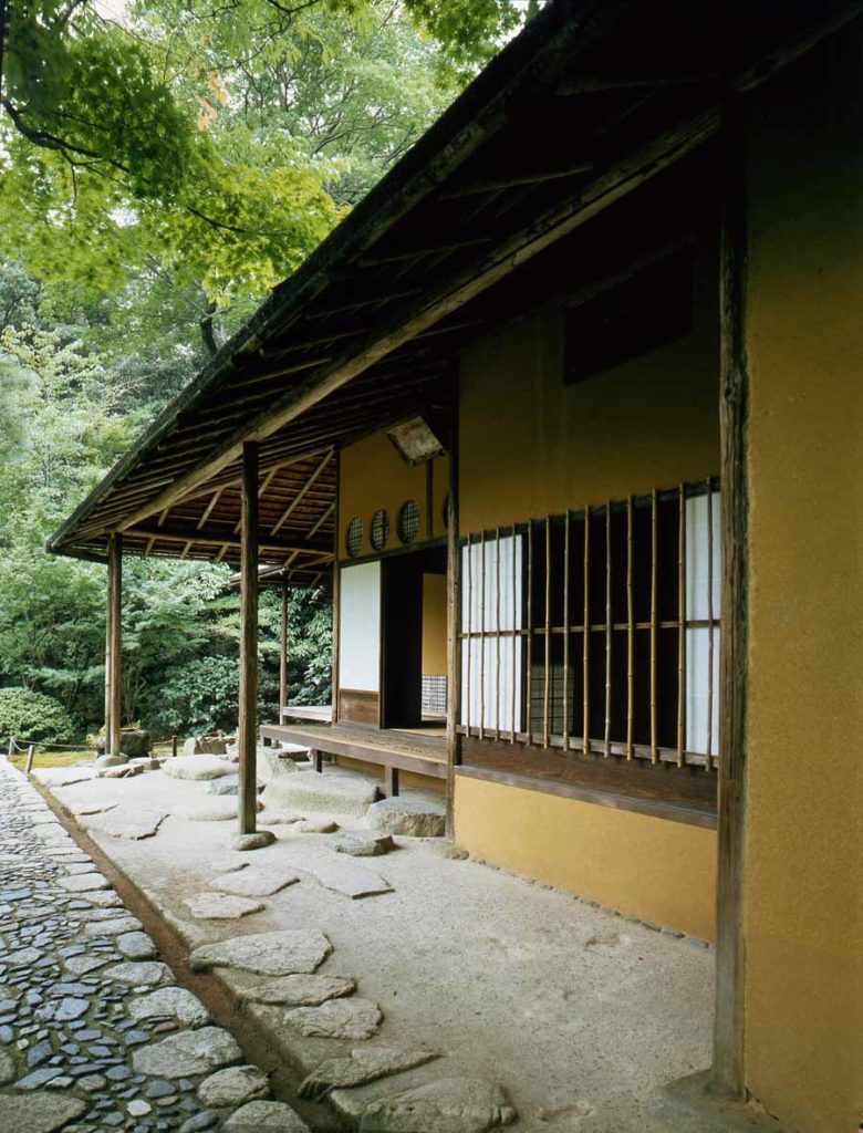 桂離宮の茶室のひとつ笑意軒