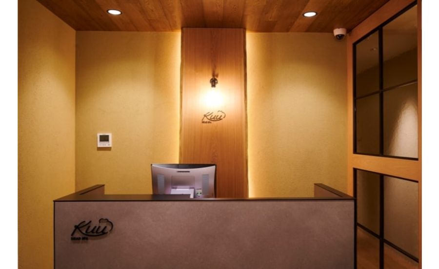 ヘッドスパの受付