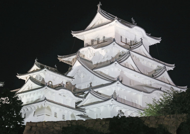 姫路城が最先端のアート技術で彩られる！“忍者”がテーマの夜イベントを秋に開催