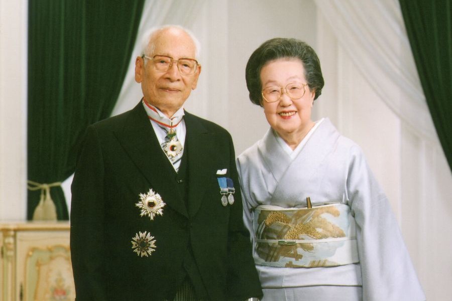 安藤百福さん 妻・仁子さん