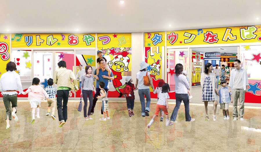 ベビースターのテーマパーク「リトルおやつタウン Namba(なんば)」が大阪に登場！