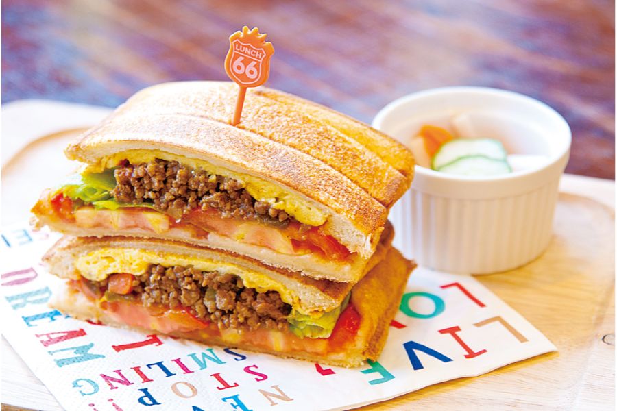 おいしそうなホットサンド