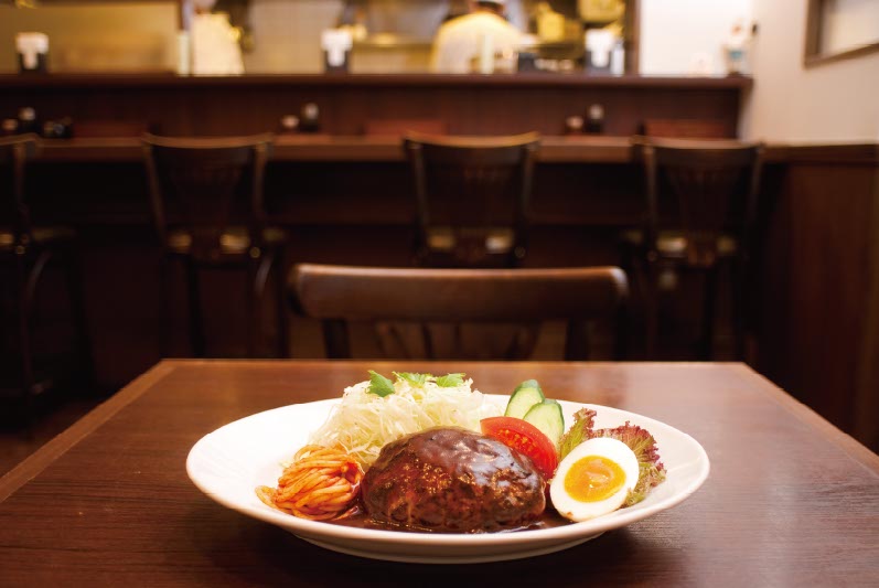 欧風軒のハンバーグ