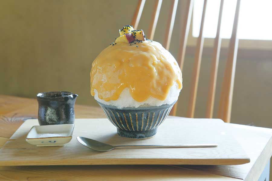 おイモのかき氷