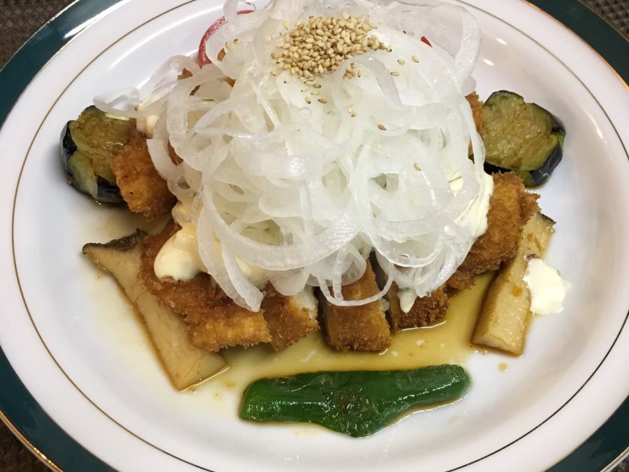 オニオンスライスたっぷりのチキン南蛮