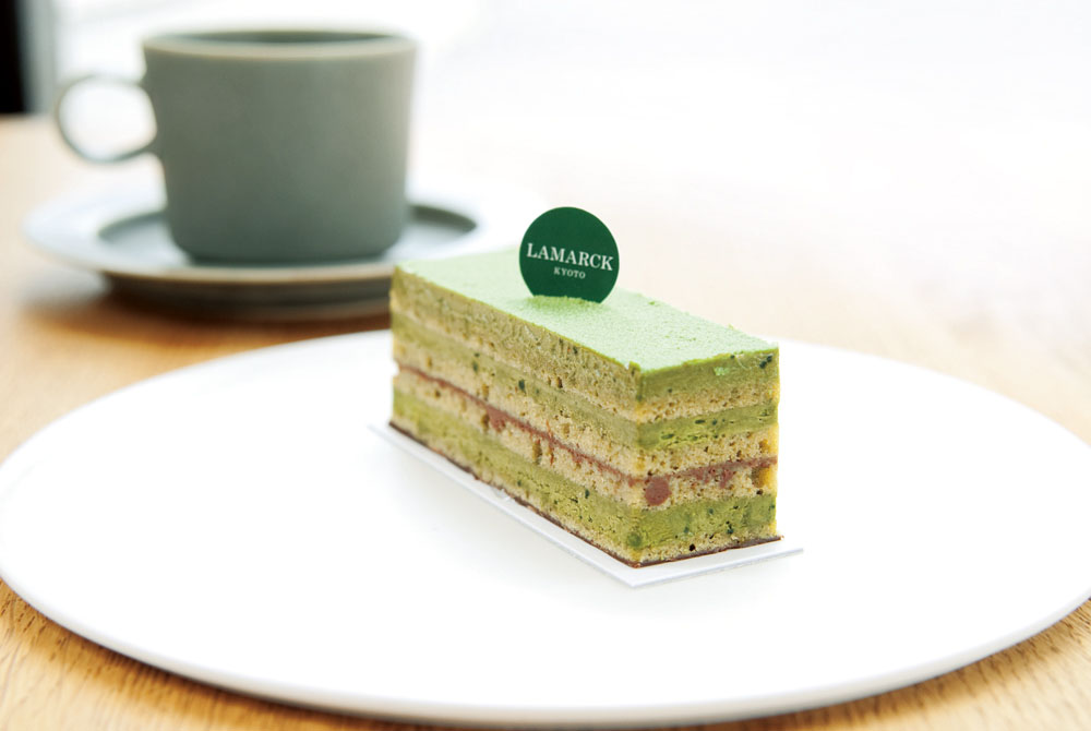 ラマルクの人気ケーキ抹茶