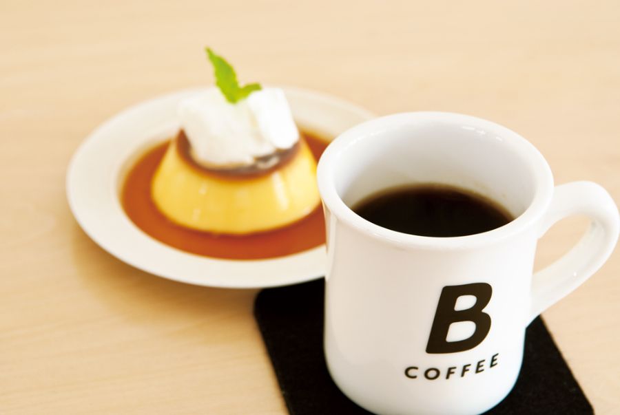 プリンとコーヒー