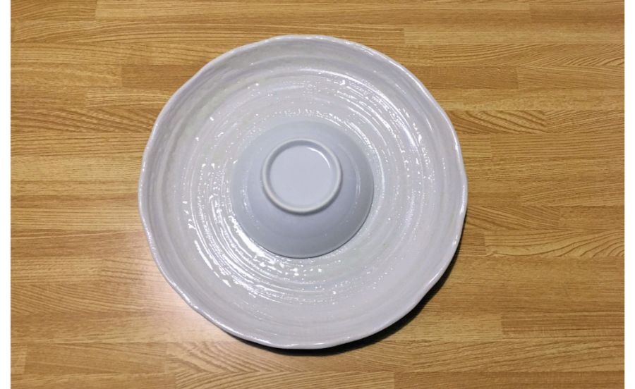 丸いお皿