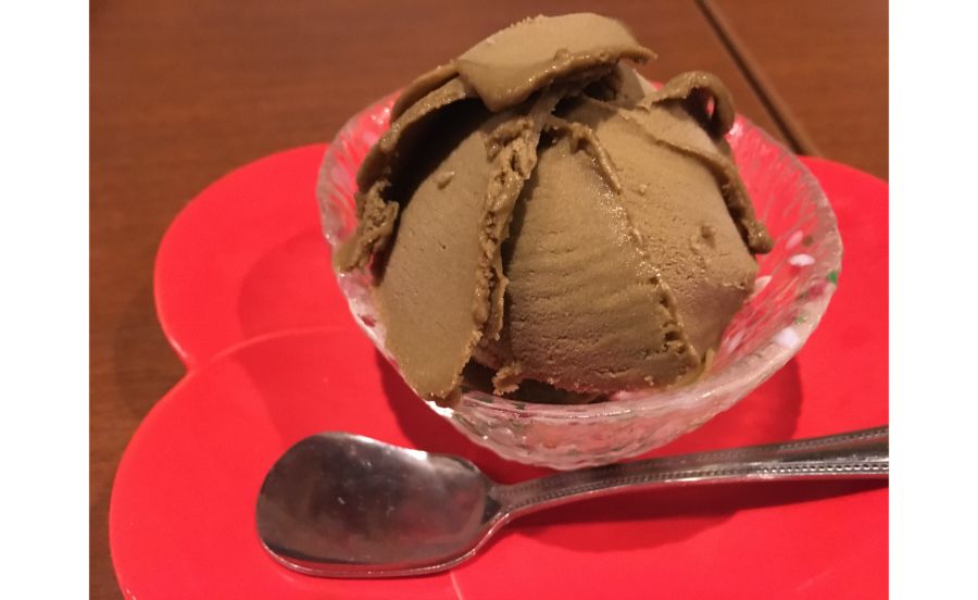 ほうじ茶のアイス