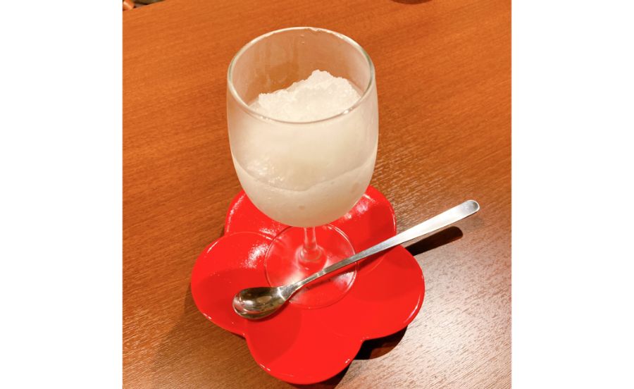 日本酒澪を使用したデザート