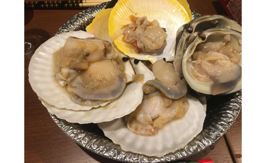 先ほどまでの貝と大きさが違う!