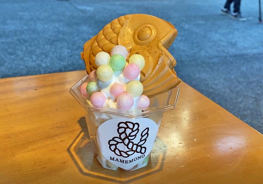 まめものとたい焼きのたい焼きソフト