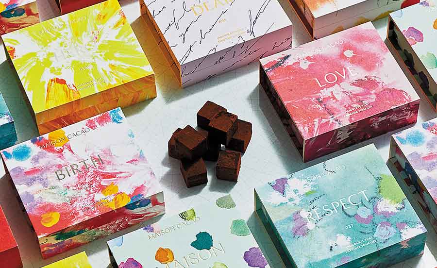 アロマ生チョコレート×アート×詩×音楽。MAISON CACAO(メゾンカカオ)から新コレクション登場