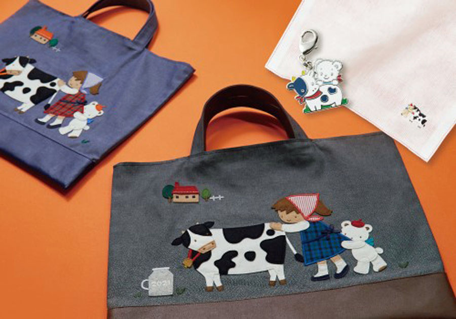 【ファミリア】2021年の干支「牛」をモチーフにしたコラボアイテム　12/22発売