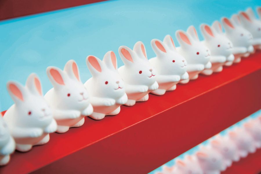 うさぎみくじお守り