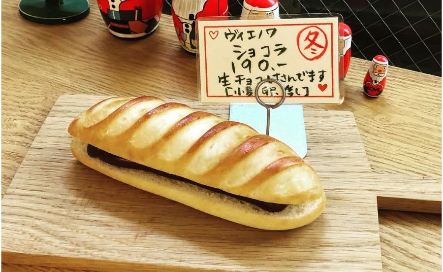 生チョコを使ったパン