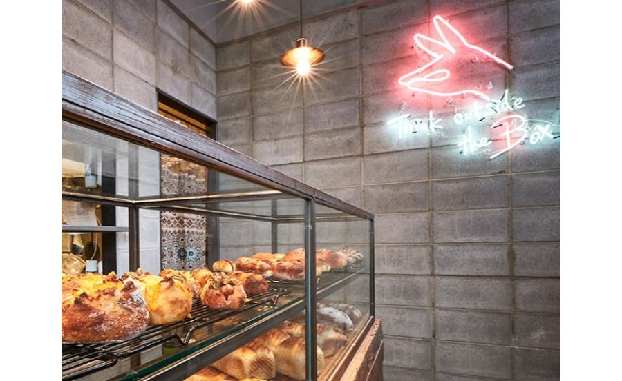 ベーカリーバカンスの内観