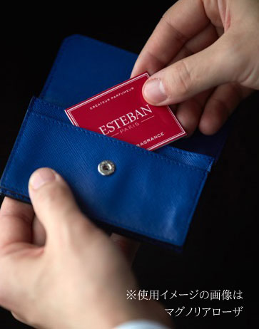 カード入れに入るフレグランスカード