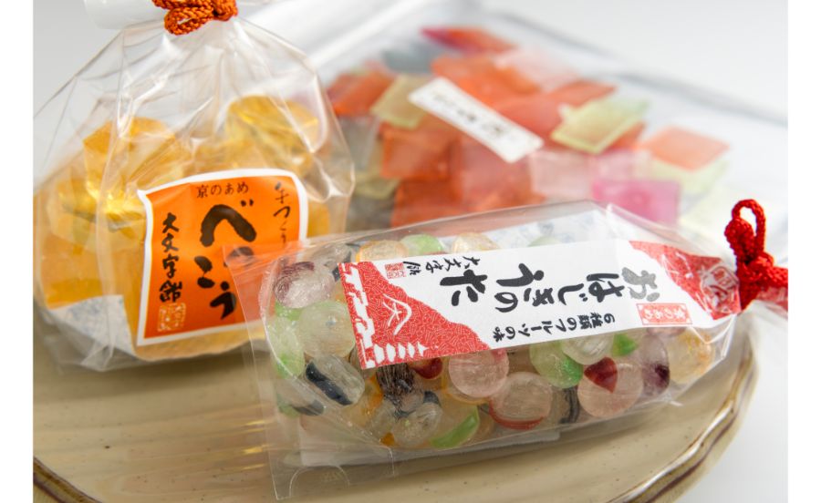 大文字飴本舗の飴3種