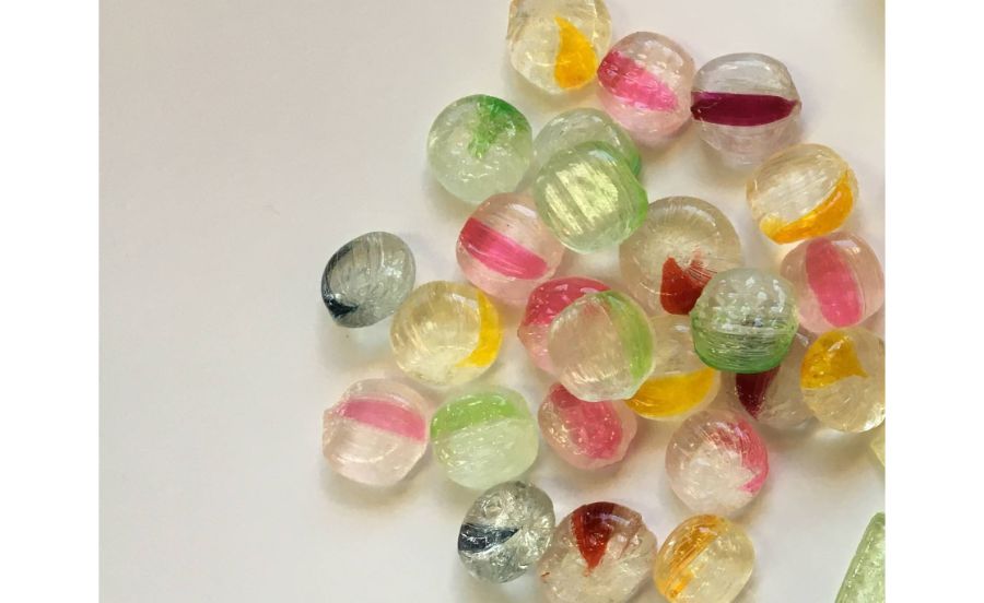 大文字飴本舗のおはじきのうた