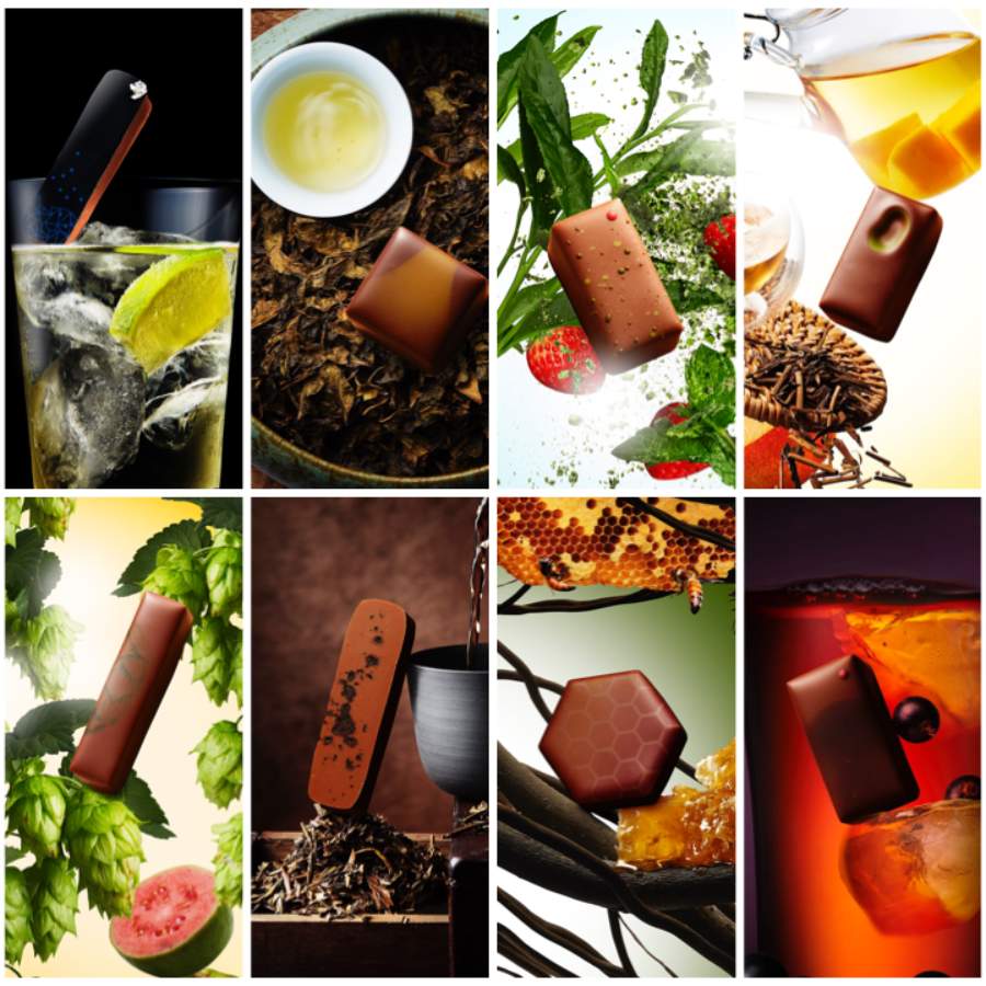 新作チョコレートの素材イメージ